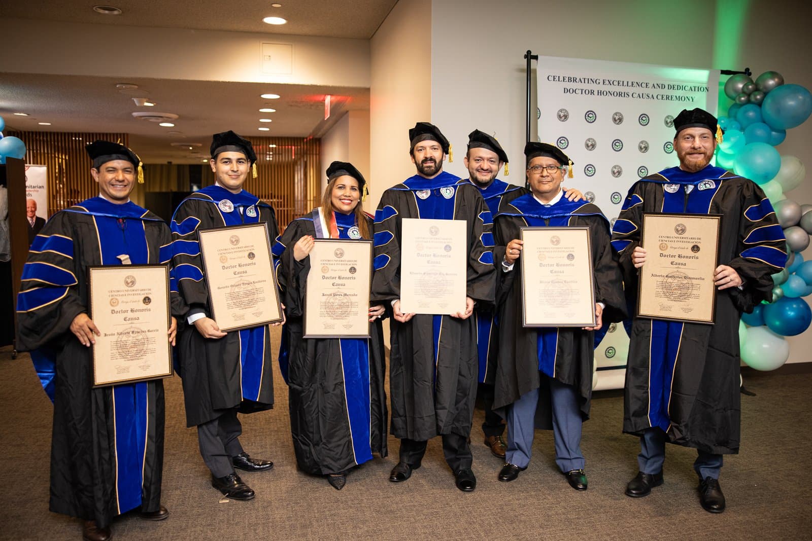 Humanitarian Platinum Leadership Awards ceremony