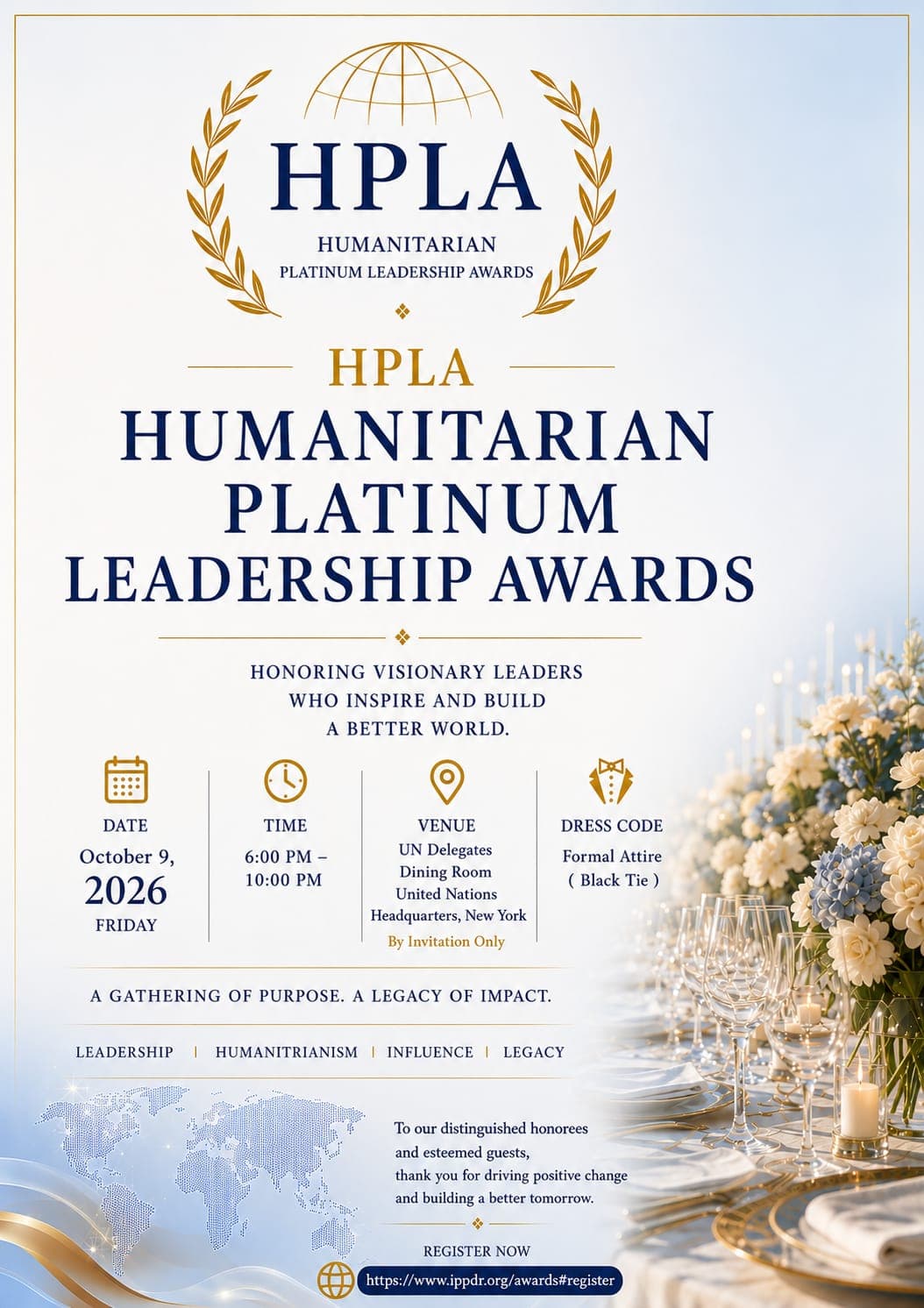 Humanitarian Platinum Leadership Awards